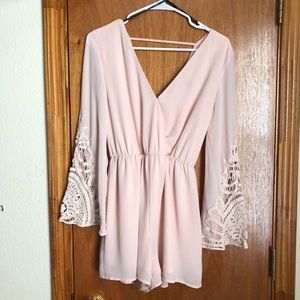 Light pink romper